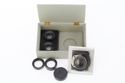 Lot 397 - A Set of Carl Zeiss Jena ProtarLinse Components