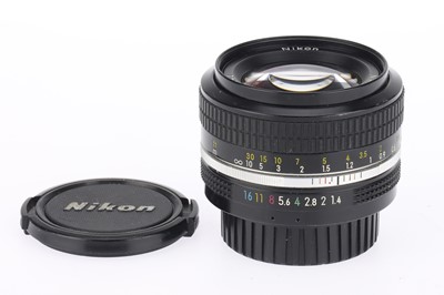 Lot 38 - A Nikon Nikkor f/1.4 50mm Camera Lens