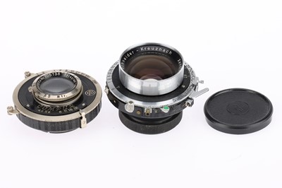 Lot 393 - A Pair of Large Format Lenses and Shutters