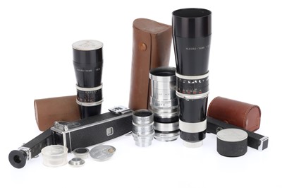 Lot 491 - A Selection of Cine Lenses