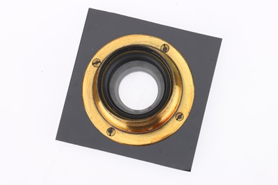 Lot 372 - A Voigtlander & Sohn Brass Barrel Lens