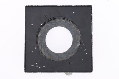 Lot 566 - A Variable Opening Large Format Lens Board