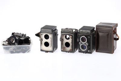 Lot 169 - A Group of MPP Microcord TLR Cameras