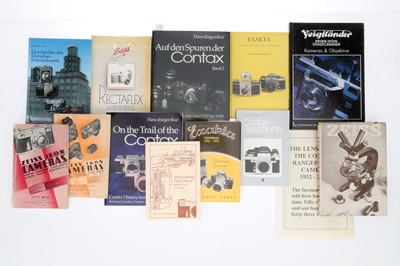 Lot 788 - A Selection of Reference Books on German Cameras