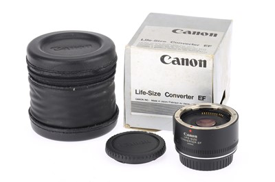 Lot 424 - A Canon EF Life-Size Converter