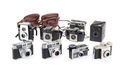 Lot 258 - A Mixed Selection of Various Kodak Film Cameras