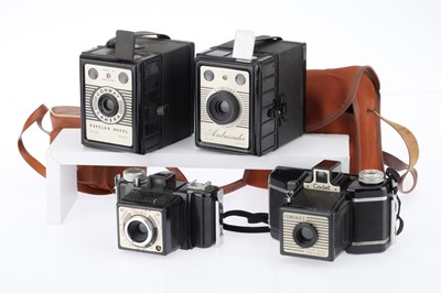 Lot 260 - A Selection of Four Coronet Film Cameras