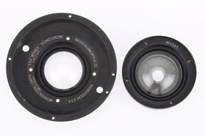 Lot 452 - A Rochester Metrocon f/6.3 6 inch Lens and Iris Combination Set