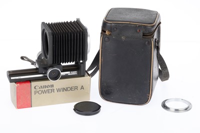 Lot 572 - A Canon Bellows R