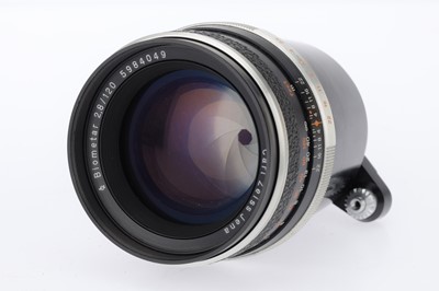 Lot 447 - Carl Zeiss Jena Biometar f/2.8 120mm Lens