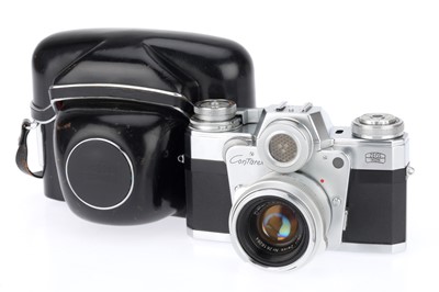 Lot 263 - A Zeiss Ikon Contarex "Bulls-Eye" 35mm SLR Camera