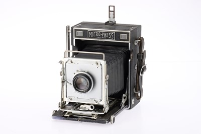 Lot 180 - An M.P.P. Micro-Press 5x4 Camera