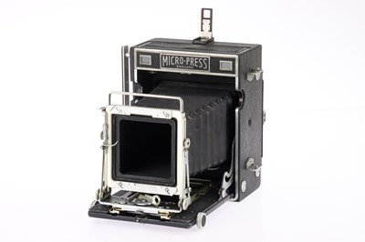 Lot 181 - An M.P.P. Micro-Press 5x4 Camera Body