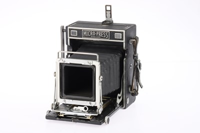 Lot 182 - An M.P.P. Micro-Press 5x4 Camera Body