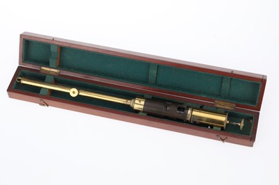 Lot 691 - An Unusual Miniature Stick Barometer