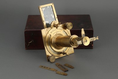 Lot 232 - A Solar Microscope By Dollond