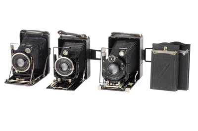 Lot 185 - A Pair of Voigtlander Folding Plate Cameras.