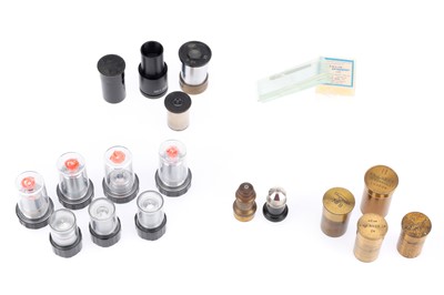 Lot 734 - A Good Selection of Microscope Objectives