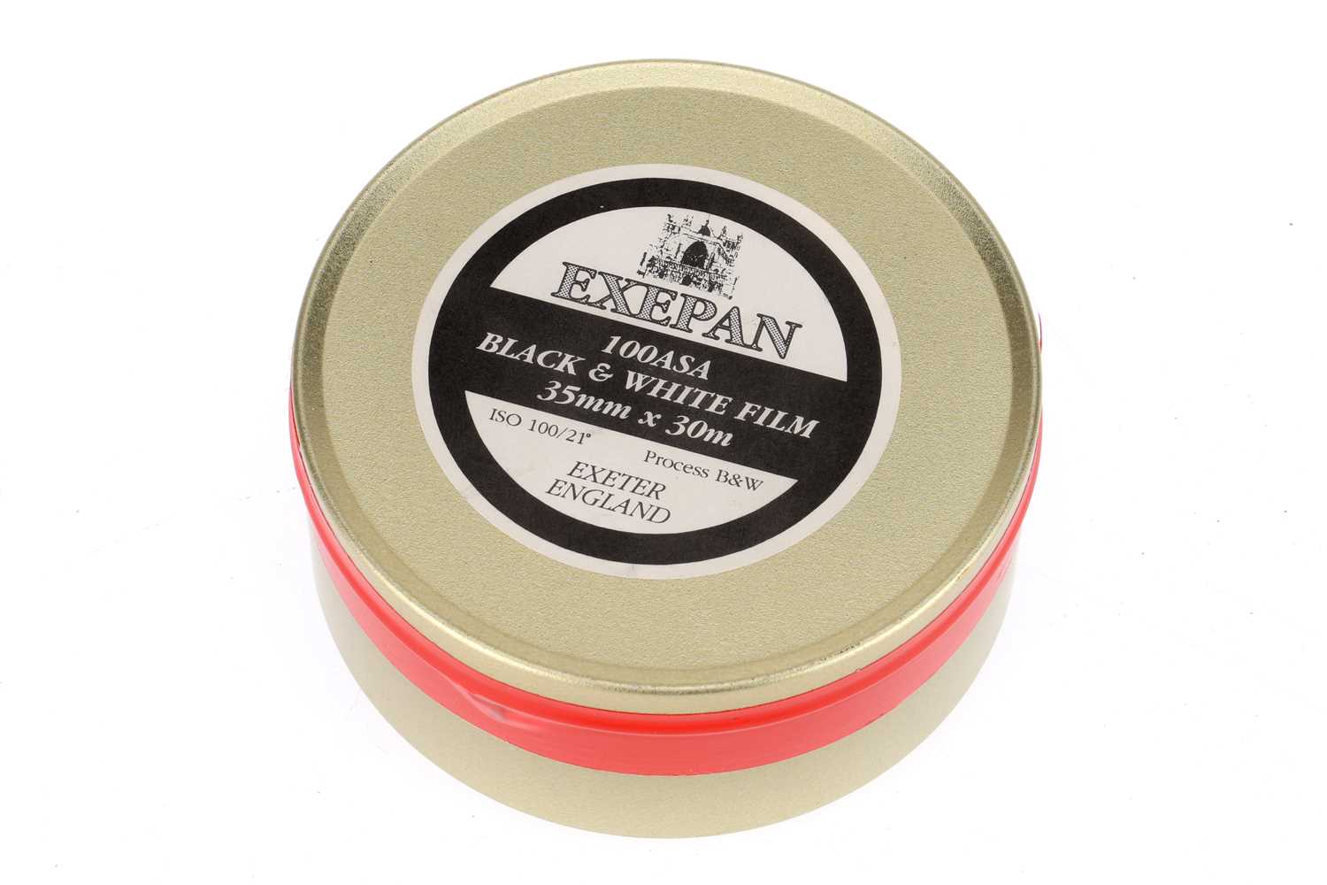 Lot 678 - A 30m Roll of 35mm Exepan 100ASA Black and