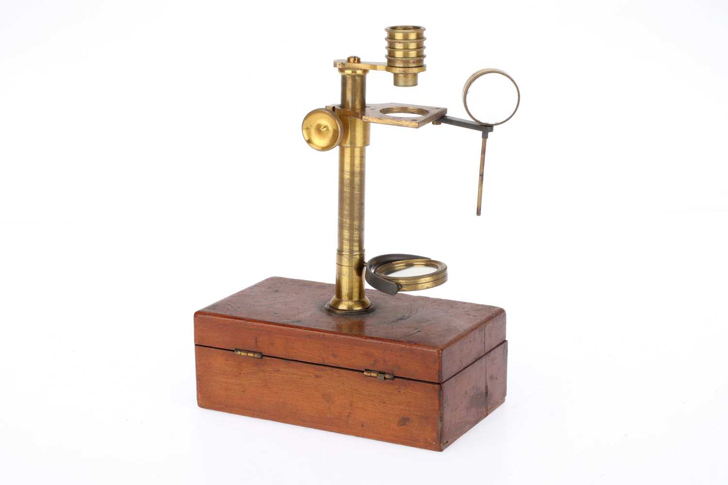 Simple Field Microscope Lot 728 - A Simple Field Microscope,