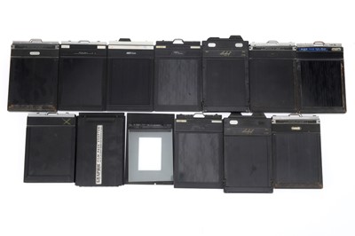 Lot 679 - A Selection of 4x5 inch Film Plate Holders