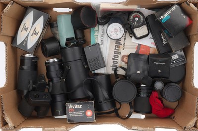 Lot 351 - A Collection of Lenses and Accessories