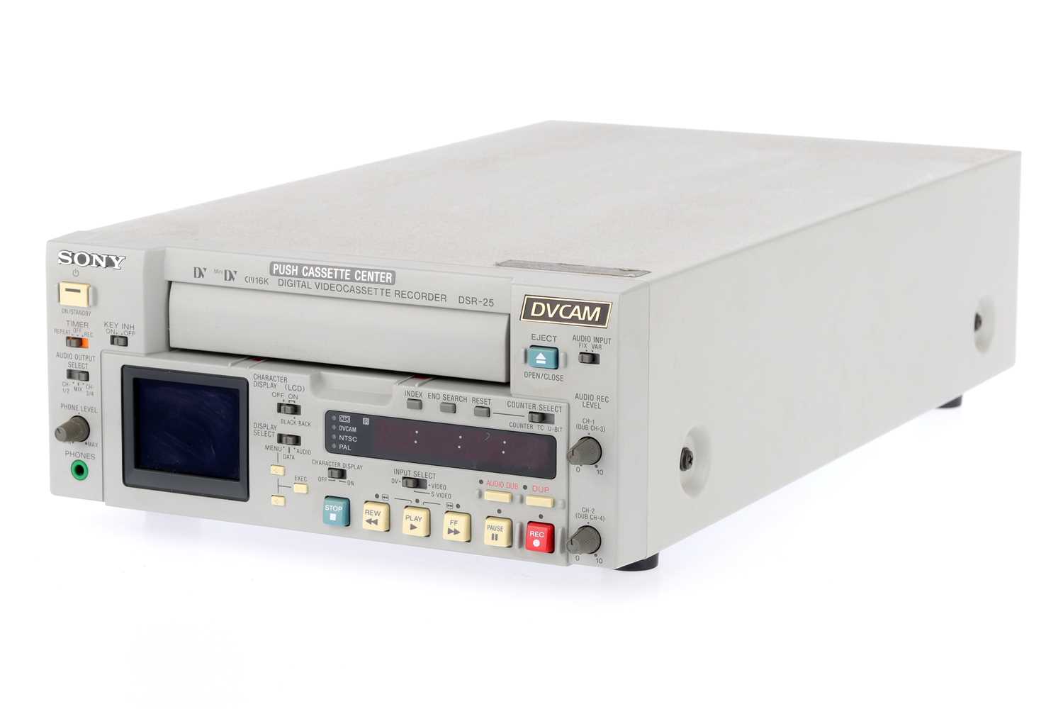 Lot 908 - A Sony Digital Videocassette Recroder DSR-25,