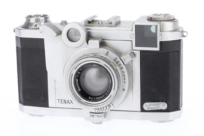 Lot 89 - A Zeiss Ikon Tenax II 35mm Rangefinder Camera