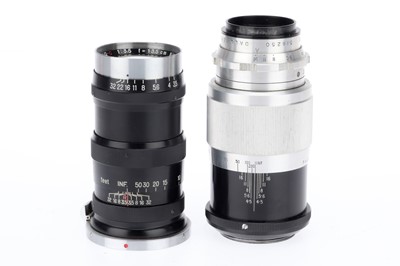 Lot 334 - A Pair of Camera Lenses