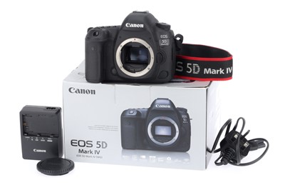 Lot 234 - A Canon EOS 5D Mark IV Digital SLR Body