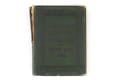 Lot 343 - J. Weiss & Sons Illustrated Catalogue, Presentation by Weiss, 1889