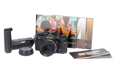 Lot 137 - An Olympus OM-2 MD Camera