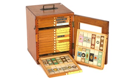 Lot 349 - A Cabinet of Microscope Slides