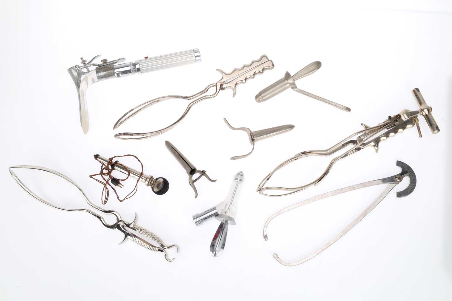 Fetotomy Instruments Lot 721 - A Collection of Obstetric Surgical