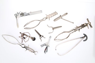 Lot 721 - A Collection of Obstetric Surgical Instruments