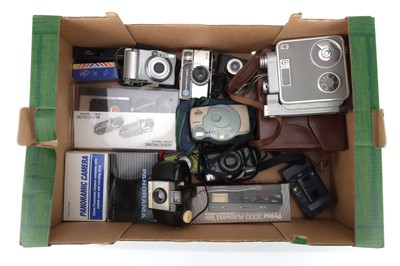 Lot 222 - A Selection of Box and Compact Cameras