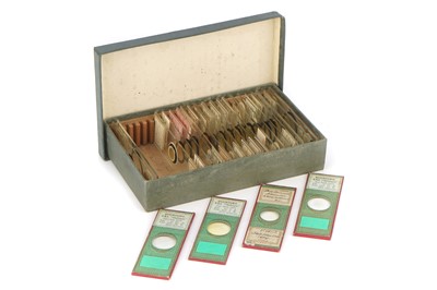 Lot 351 - A Collection of Sounding Microscope Slides