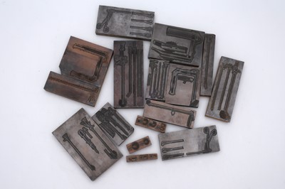 Lot 643 - Collection of Printers Blocks of medical Instruments