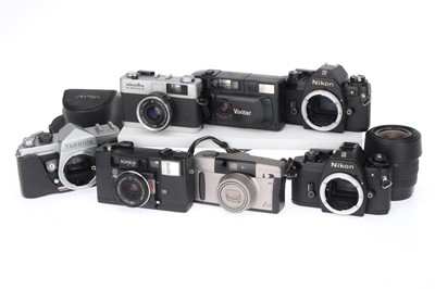 Lot 228 - A Selection of 35mm Film Cameras