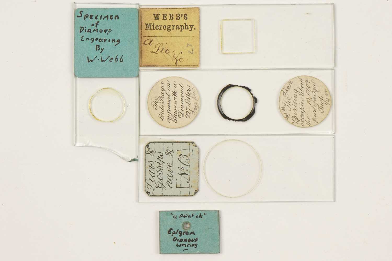 Microscope Engravings Lot 353 - A Collection of Five Microscope