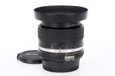 Lot 325 - A Nikon Nikkor f/2 35mm Ai Camera Lens