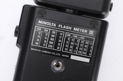 Lot 622 - A Minolta Flash Meter III