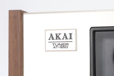 Lot 857 - An Akai Hi Fi Amplifier and Tuner