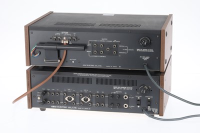 Lot 857 - An Akai Hi Fi Amplifier and Tuner