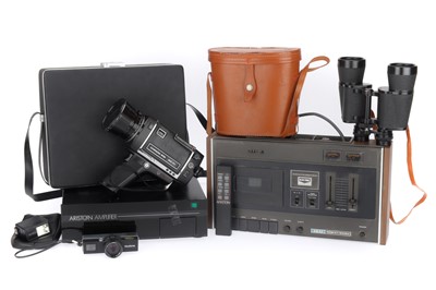 Lot 848 - A Selection of Audio and Cine Devices, End Lot.