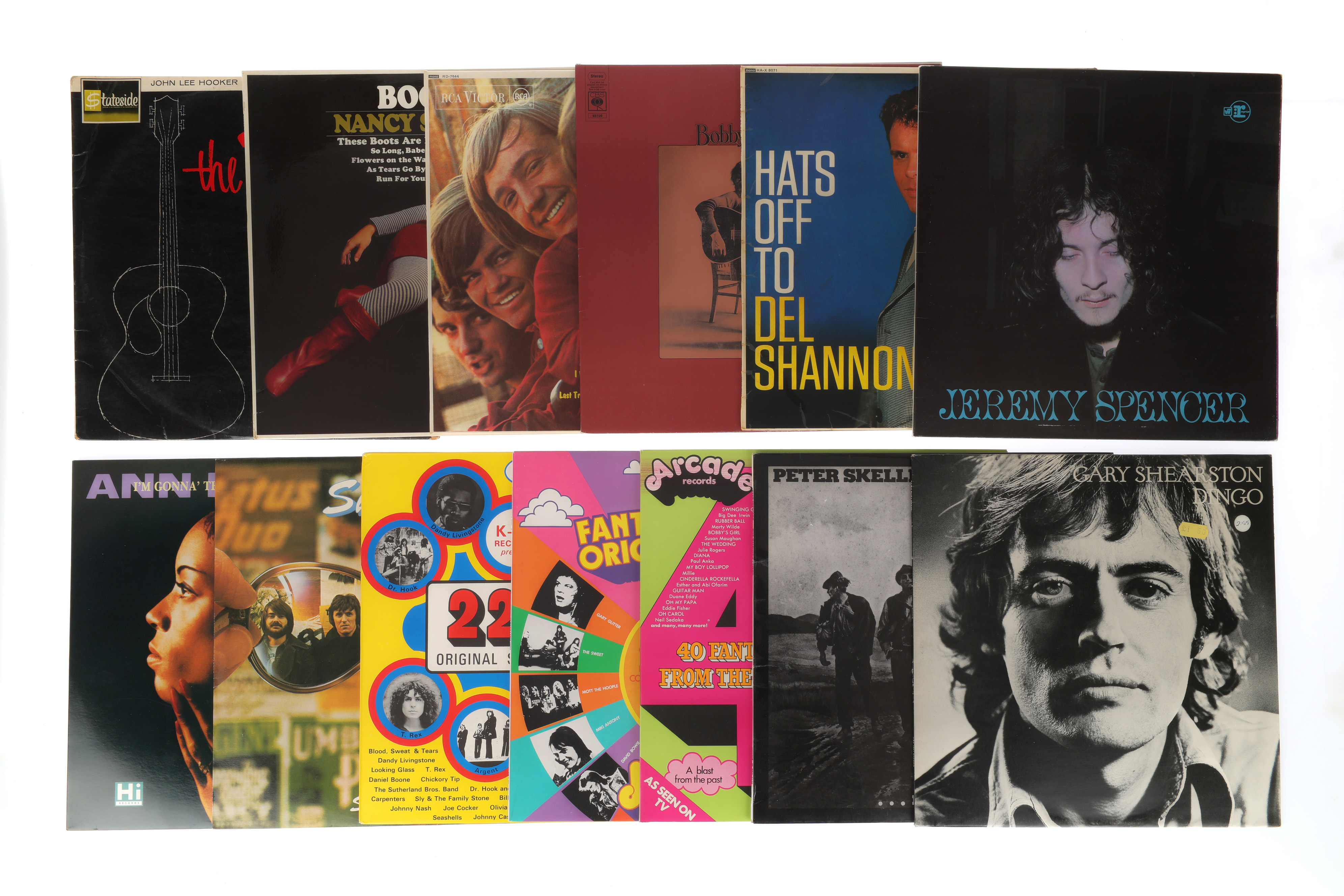 Lot 831 - A Collection of 12 inch Music LPs,