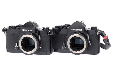 Lot 53 - A Pair of Nikon Nikon Nikkormat FT2 Camera bodies