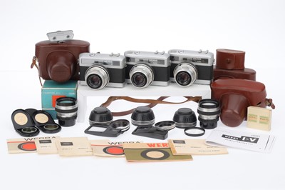 Lot 111 - A Selection of Werra Cameras and Accessories