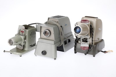 Lot 658 - Two Aldis and a Gnome Slide Projectors