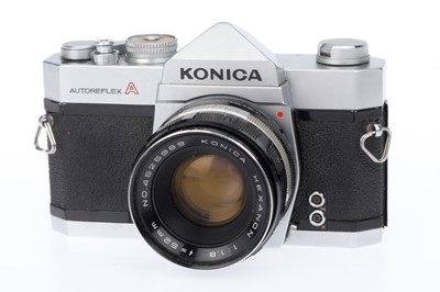 Lot 115 - A Konica Autoreflex A 35mm SLR Camera